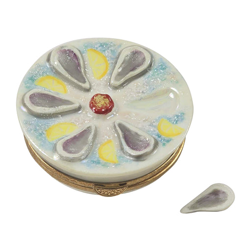 OYSTER PLATE Authentic Limoges Box