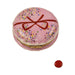 PINK MACARON WITH SPRIKLES & RED BOW WITH REMOVABLE RED MACARON Authentic Limoges Box