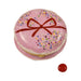 PINK MACARON WITH SPRIKLES & RED BOW WITH REMOVABLE RED MACARON Authentic Limoges Box