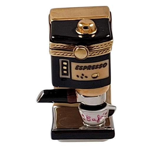 Espresso Machine Coffee Limoges Box - Limoges Box Boutique