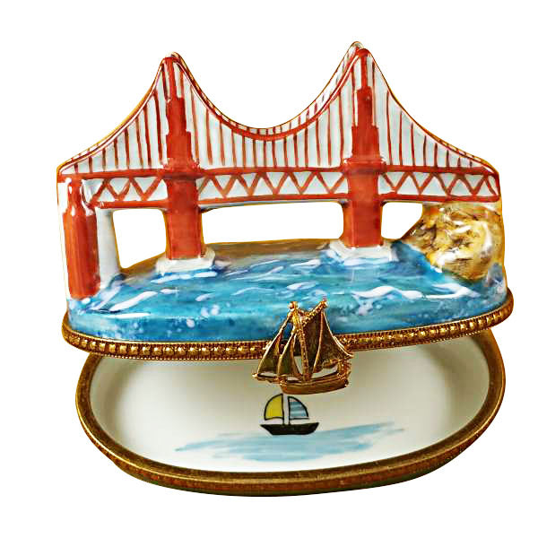 Golden Gate Bridge San Francisco Limoges Box