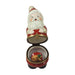Santa with Teddy Bear Gift Bag Limoges Box