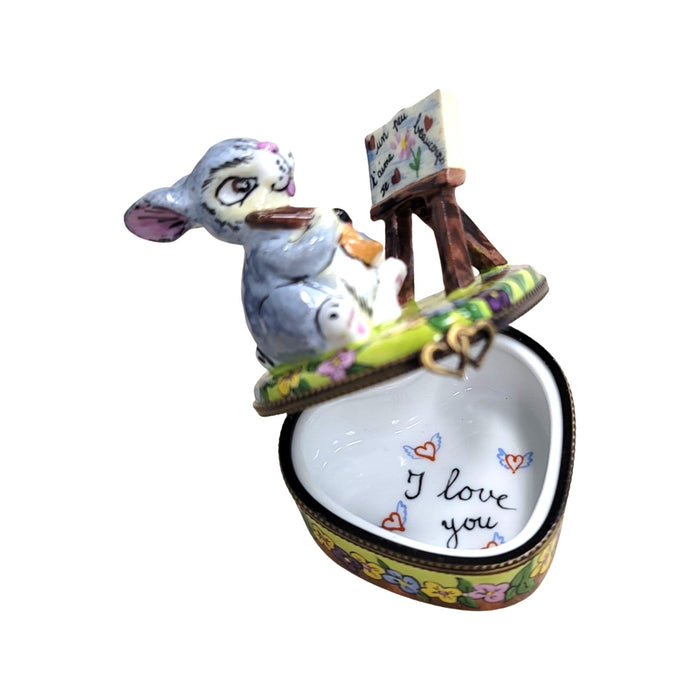 Rabbit Painting Love Bunny-easter rabbit-CH9J127