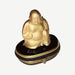 Rare Gold Buddha Box for Mindfulness Gift Porcelain Limoges spiritual travel myth French Trinket Box
