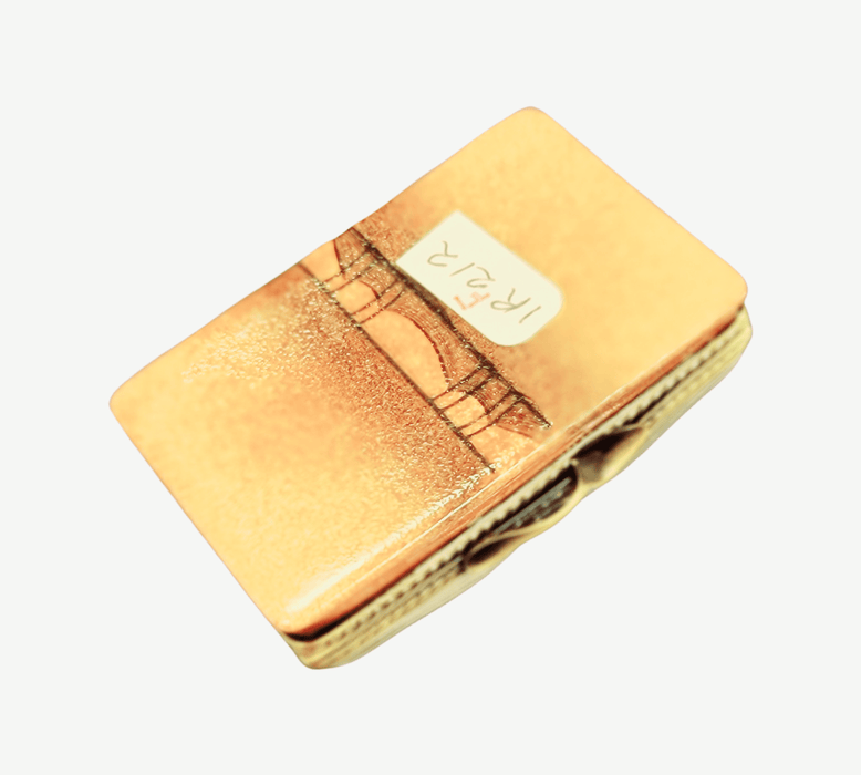 Recipe Cookbook Tart Limoges Box for Baking Enthusiasts Porcelain Limoges book Mother Dessert French Trinket Box