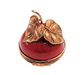 Red Cherry Trinket Box for Elegant Decor Porcelain Limoges fruit French Trinket Box