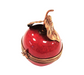 Red Cherry Trinket Box for Elegant Decor Porcelain Limoges fruit French Trinket Box