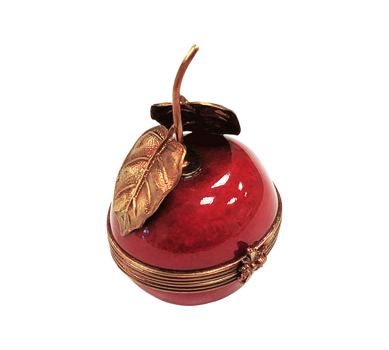 Red Cherry Trinket Box for Elegant Decor Porcelain Limoges fruit French Trinket Box