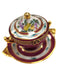 Red Soup Tureen Limoges Box for Collectors Porcelain Limoges China French Trinket Box