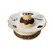 Religiuese Dessert Box for Home Decor Porcelain Limoges Dessert French Trinket Box