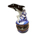 Fine art lovers will admire this Smaller Dolphin Limoges box