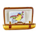 Rio Suitcase for Travel Enthusiasts Porcelain Limoges travel French Trinket Box