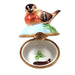 Robin Bird Limoges Box for Bird Lovers Porcelain Limoges bird French Trinket Box