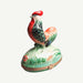 Rooster Limoges Box for Bird Lovers Porcelain Limoges farm birds French Trinket Box