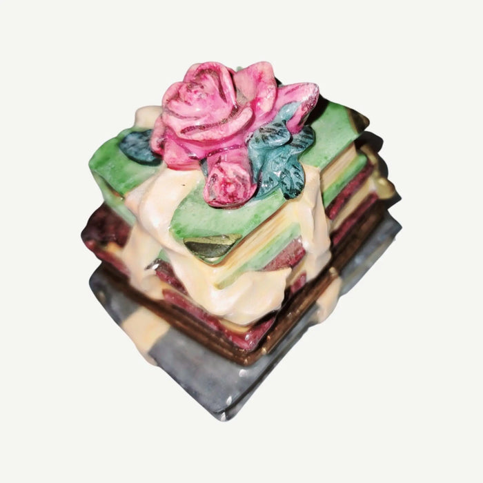 Rose Limoges Box for Collectors Porcelain Limoges Love Flowers French Trinket Box