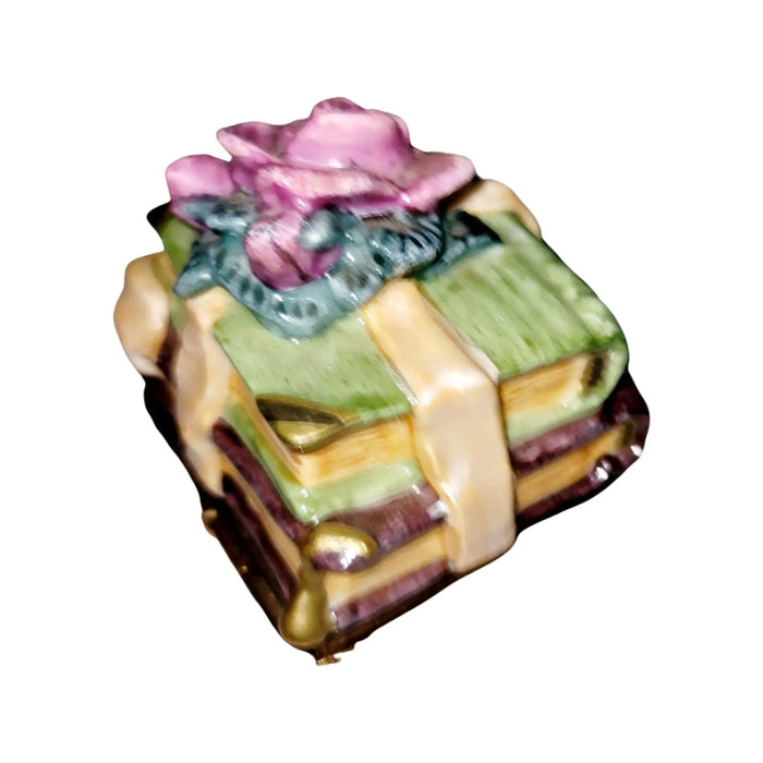 Rose Limoges Box for Collectors Porcelain Limoges Love Flowers French Trinket Box