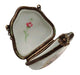 Rose Purse Limoges Box for Collectors Porcelain Limoges purse trinket box French Trinket Box