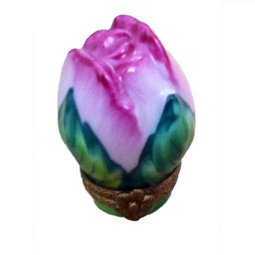 Rosebud Pink Elegance for Home Decor Porcelain Limoges flowers French Trinket Box
