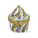 Round Tent Limoges Box for Sophisticated Collectors Porcelain Limoges shaped French Trinket Box