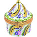 Round Tent Limoges Box for Sophisticated Collectors Porcelain Limoges shaped French Trinket Box