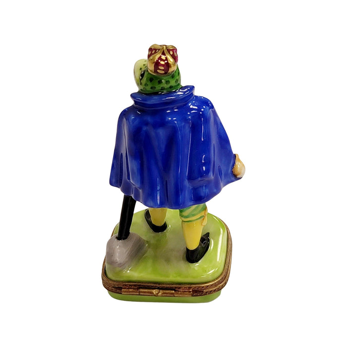 Royal Frog Prince Figurine for Collectors Porcelain Limoges frog limoges boxes French Trinket Box