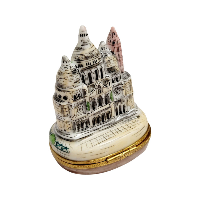 Sacre Coeur Limoges Box for Art Lovers Porcelain Limoges monuments Paris France christian French Trinket Box