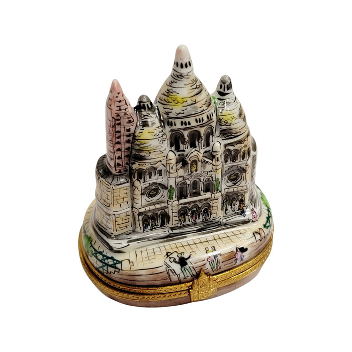 Sacre Coeur Limoges Box for Art Lovers Porcelain Limoges monuments Paris France christian French Trinket Box