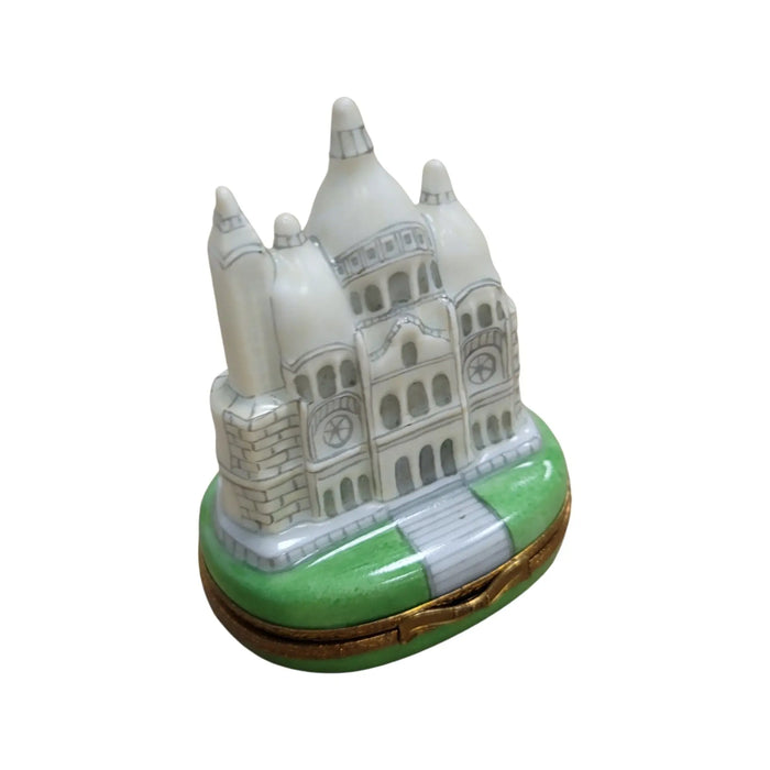 Sacre Coeur Box for Elegant Collectors Porcelain Limoges monuments Paris France christian French Trinket Box