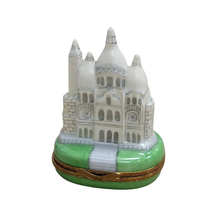 Sacre Coeur Box for Elegant Collectors Porcelain Limoges monuments Paris France christian French Trinket Box