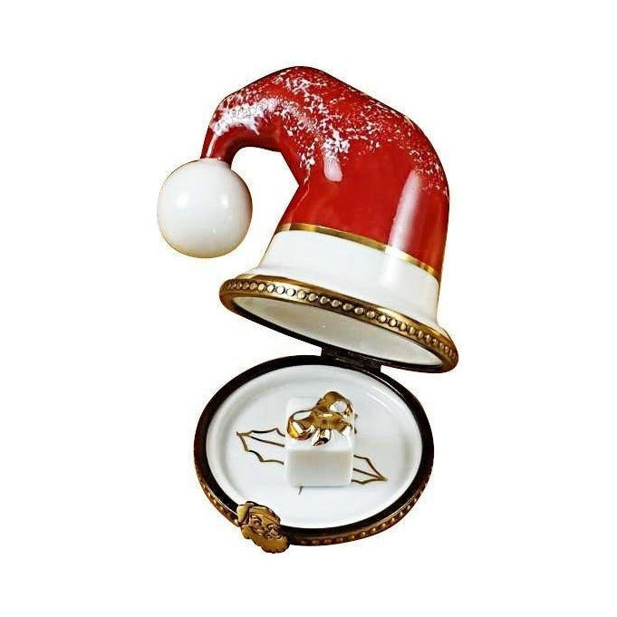 A thoughtful gift for Francophiles: the Santa Hat with Present Cheer Limoges box