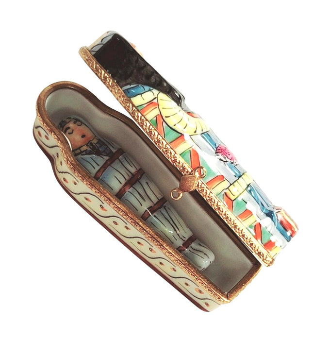 Sarcophagus Elegance for Collectors Porcelain Limoges travel French Trinket Box