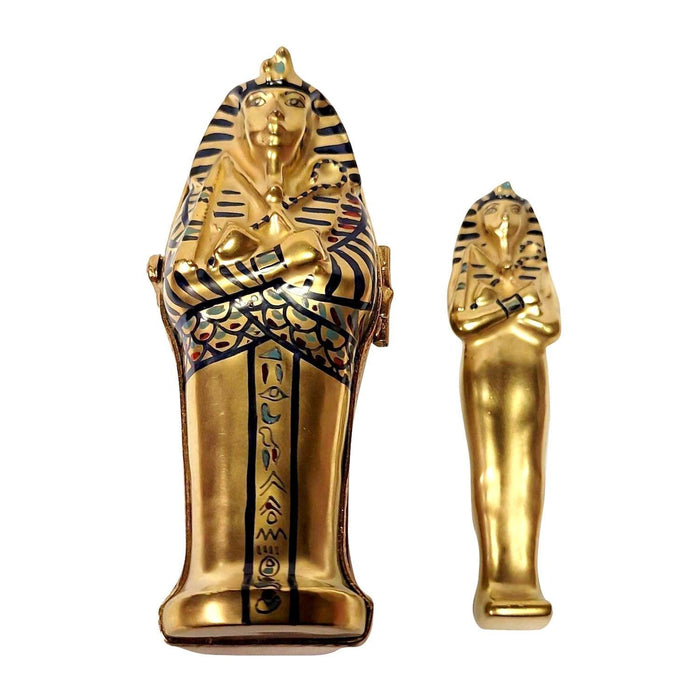 Sarcophagus Limoges Box for History Lovers Porcelain Limoges travel world French Trinket Box