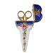 Scissors Case for Craft Lovers Porcelain Limoges Home Women Fashion French Trinket Box