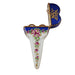 Scissors Case for Craft Lovers Porcelain Limoges Home Women Fashion French Trinket Box