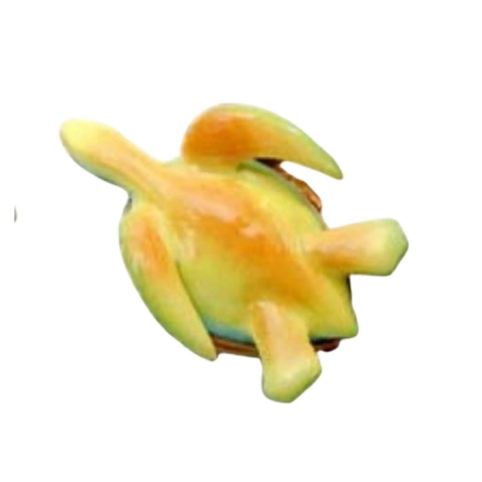 Sea Turtle Limoges Box for Ocean Lovers Porcelain Limoges frogs turtles French Trinket Box