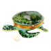 Sea Turtle Limoges Box for Ocean Lovers Porcelain Limoges frogs turtles French Trinket Box