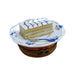 Senorita Pastry on Plate Limoges Box Porcelain Figurine-food LIMOGES BOXES-CH8C162