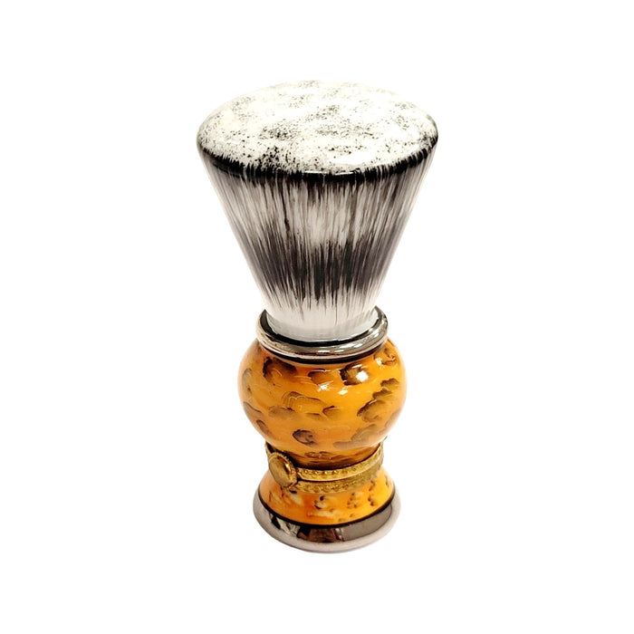 Shaving Brush Limoges Box for Collectors Porcelain Limoges fashion limoges boxes French Trinket Box
