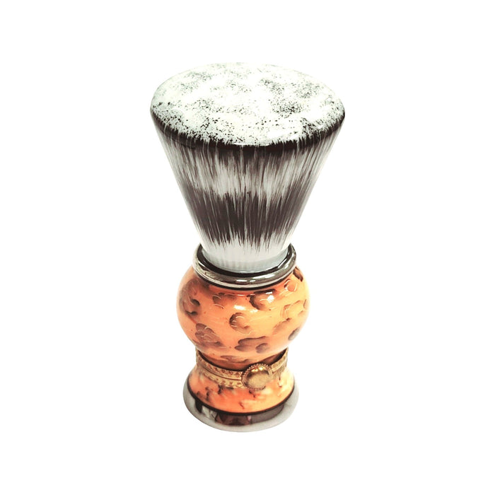 Shaving Brush Limoges Box for Collectors Porcelain Limoges fashion limoges boxes French Trinket Box