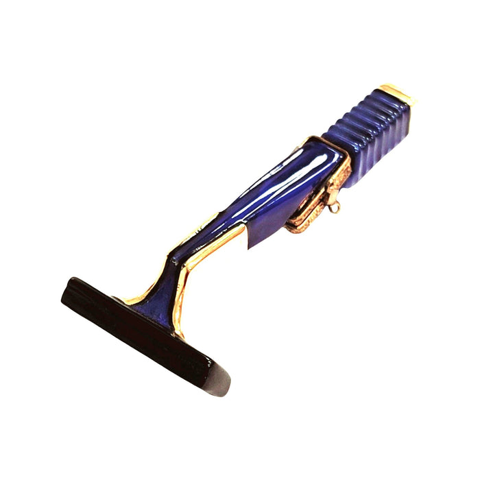 Shaving Razor Limoges Box for Collectors Porcelain Limoges fashion limoges boxes French Trinket Box