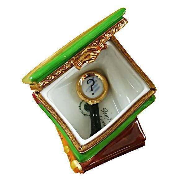 Sherlock Holmes Limoges Box for Book Lovers Porcelain Limoges book professional French Trinket Box