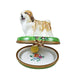 Shih Tzu Limoges Box for Dog Lovers Porcelain Limoges dog French Trinket Box
