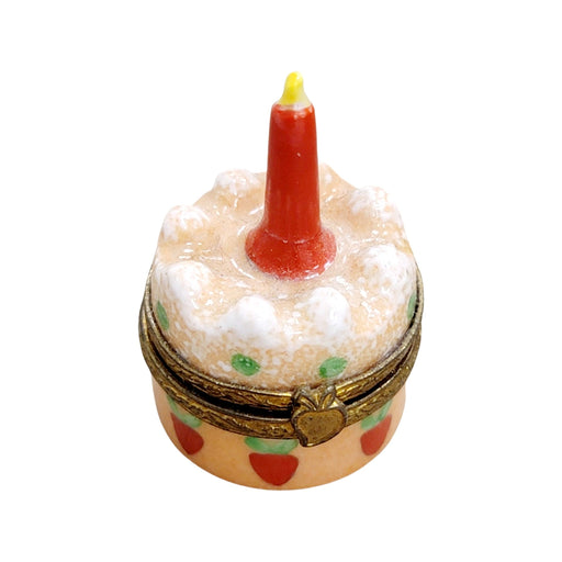 Small Cake with Candle-birthday food kitchen-CH8C129