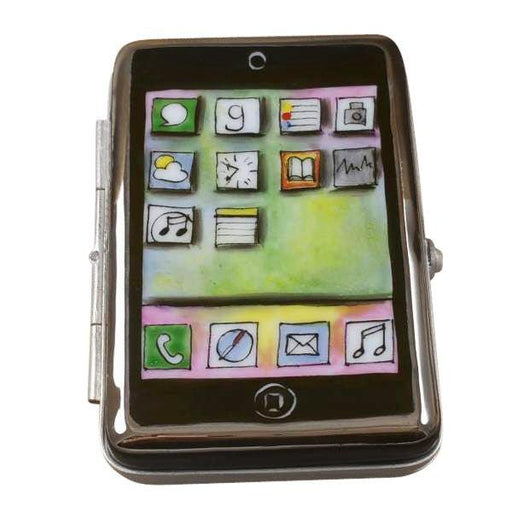 Smart Phone Limoges Box for Tech Enthusiasts Porcelain Limoges home professional French Trinket Box