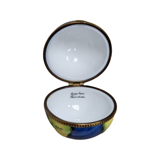 Spinning World Globe for Collectors Porcelain Limoges LIMOGES BOXES travel French Trinket Box