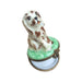 Spotted Dog Limoges Box for Dog Lovers Porcelain Limoges dog LIMOGES BOXES French Trinket Box