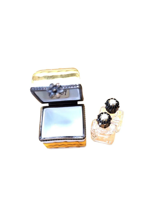 Exquisite Limoges Trinket Box for Collectors Porcelain Limoges Perfume French Trinket Box