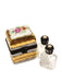 Exquisite Limoges Trinket Box for Collectors Porcelain Limoges Perfume French Trinket Box