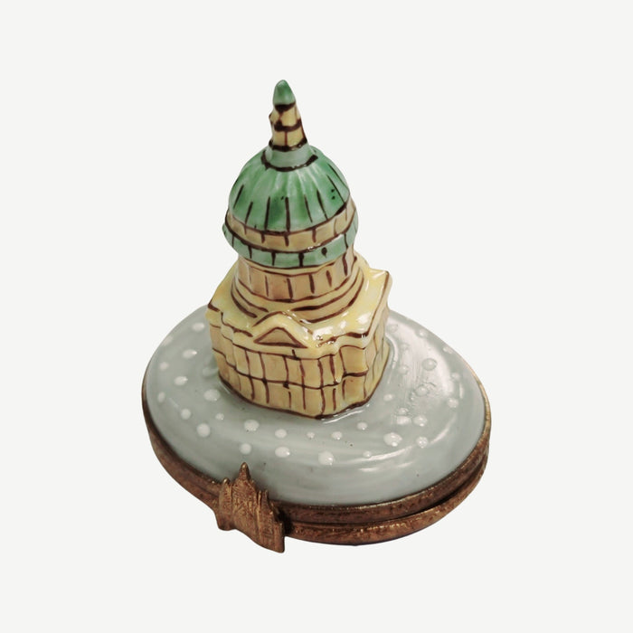 St Paul's Cathedral Limoges Box for Collectors Porcelain Limoges Travel monuments christian French Trinket Box