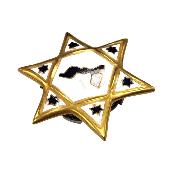 Fine art lovers will admire this Star of David for Jewish Limoges box